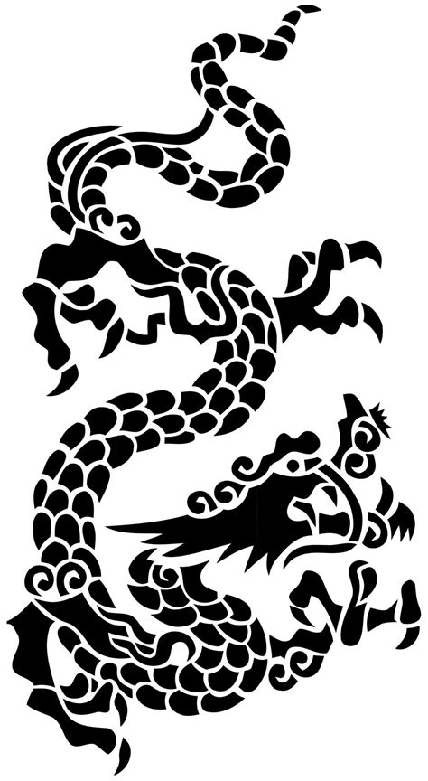printable chinese dragon templates printable chinese dragon