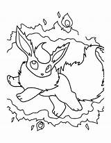 Coloring Flareon Pages Pokemon Mega Printable Evolution Visit Via Educativeprintable sketch template