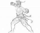 Coloring Mortal Liu Combat Pages Kang Fire Hang 667px 08kb sketch template