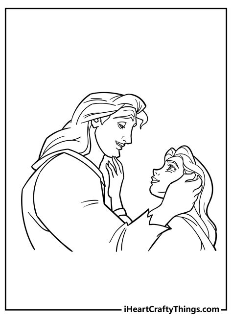 beauty   beast castle coloring page