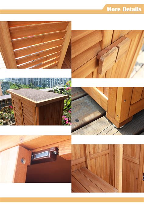 waterproof wooden garden storage shed buy waterproof