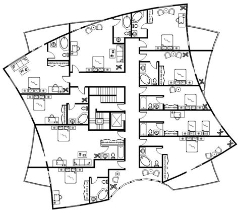 hotel design floor plans