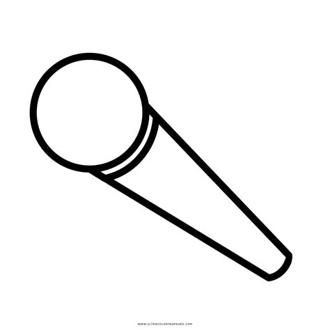microphone coloring page ultra coloring pages