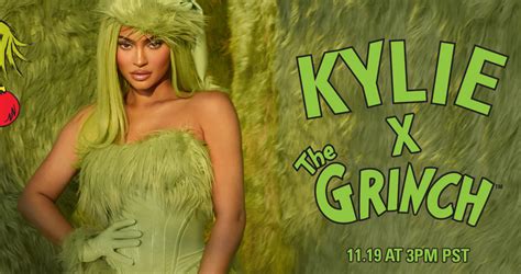 kylie jenner launches her kylie x the grinch holiday