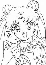 Sailor Tulamama Dibujar Kolorowanki Xeelha Japones Facil Kawaii Oasidelleanime Luna sketch template