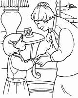 Talking Coloring Pages Kindness Grandmother Sofly Color Kids sketch template