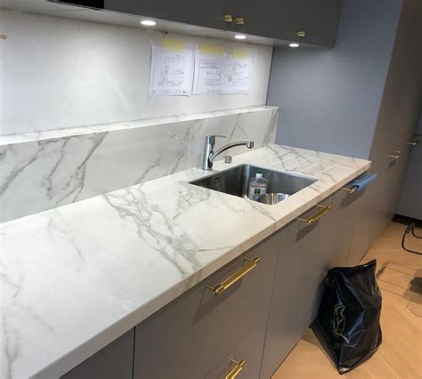 neolith calacatta silk ceramique sur mesure eurostones