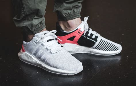 adidas eqt support  white turbo red  dropping  kicksonfirecom