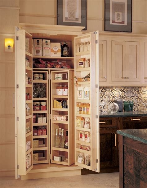 wood storage pantry cabinets design ideas