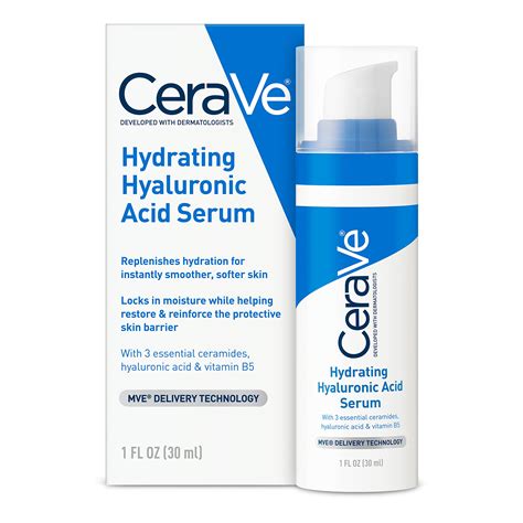 buy cerave hyaluronic serum  face    ceramides hydrating face serum  dry skin
