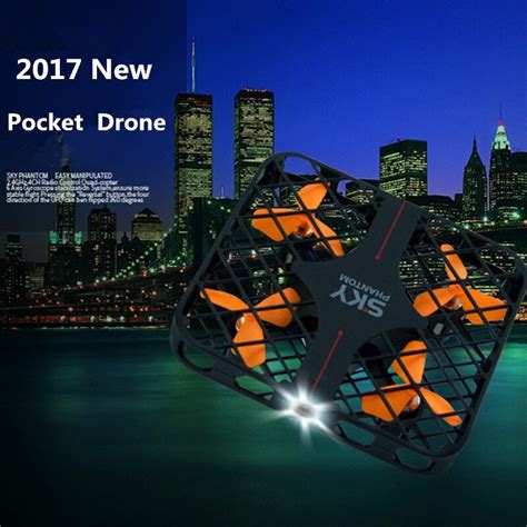 buy  newest square mesh mini rc pocket drone  ch axis headless