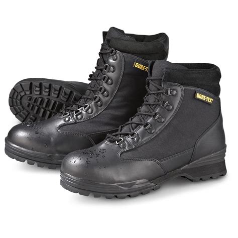 mens  matterhorn gore tex safety toe boots black  combat tactical boots