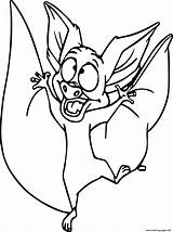 Coloring Bat Pages Halloween Funny Vampire Printable Print Fruit Realistic Toddlers Anastasia Getcolorings Awesome Color Book Sheet Kids Wecoloringpage sketch template