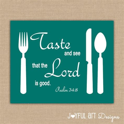 taste     lord  good printable psalm  etsy