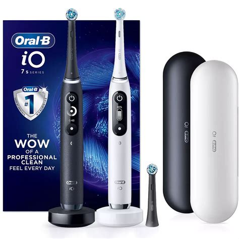 oral  io series  electric toothbrush twin pack walmartcom