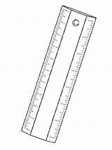 Ruler sketch template