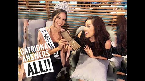 Catriona Gray On Body Shaming And Her Crown Being Available On Ebay