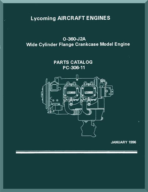 lycoming   ja aircraft engine parts manual english language pc