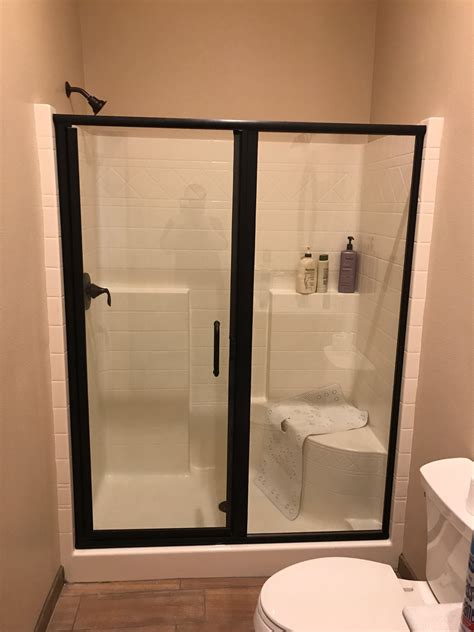 framed shower doors shower doors las vegas  cutting edge glass