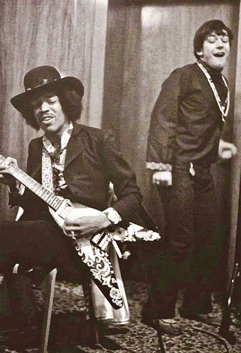 Jimi Hendrix And His Buddy Eric Burdon From The Band War On This Day