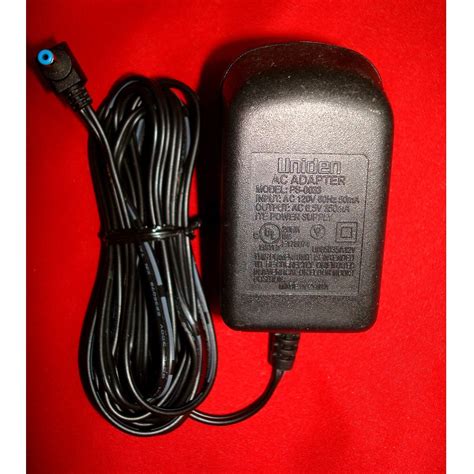 uniden ps  ac adapter power cord supply charger cable wire genuine original