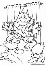 Coloring Pages Donald Duck Maatjes Browser Window Print sketch template