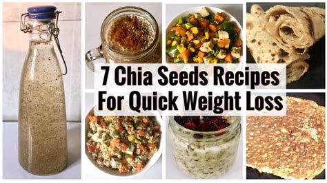 7 Healthy Chia Seeds Recipes Weight Loss How To Use Chia Seeds