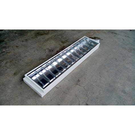 ready stock mirror reflector fluorescent ceiling lamp casing shopee malaysia