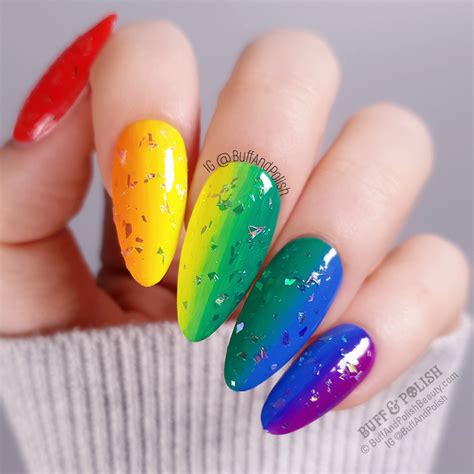 rainbow gel nails hddesignsupport