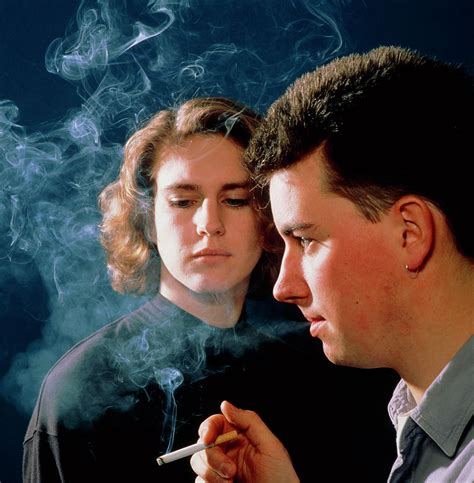 Example Of Passive Smoking Photograph By Sheila Terry Science Photo