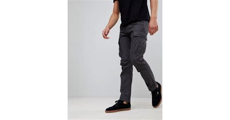 produkt cargo trousers  gray  men lyst