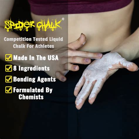 Spider Chalk 8oz Liquid Chalk – Maxbarbell Llc