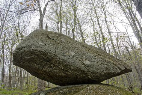 hiking  lucias lookout balance rock nh state parks