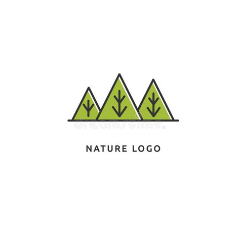abstract tree logo icon vector design landscape design garden plant nature  ecology