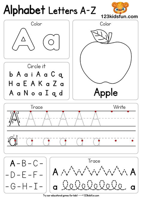 preschool worksheets alphabets alphabet worksheets  kids network