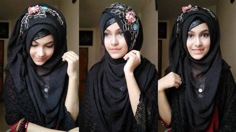 gorgeous hijab style  crinkle hijab noshin nower