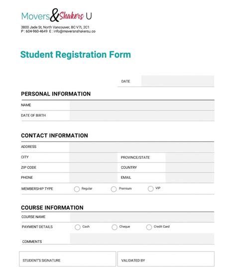 customize  registration form template ms word envato tuts