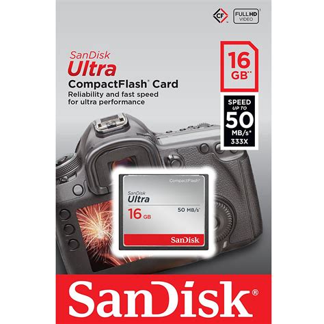 sandisk gb ultra compactflash memory card gb mbs mega electronics