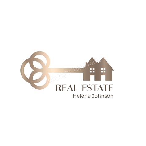 real estate logo design premade logo design gold key logo house logo