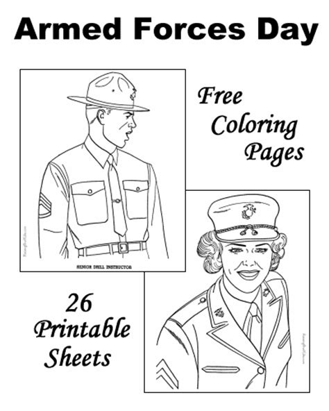 armed forces day coloring pages