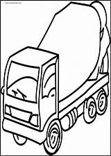 Cement Truck Drawing Clipartmag sketch template