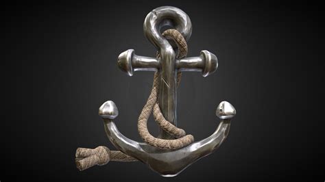 pirate anchor  model  aurelienmartineau ataurelienmartineaud