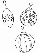 Coloring Christmas Ornament Tree Pages Decorations Popular Coloringhome sketch template