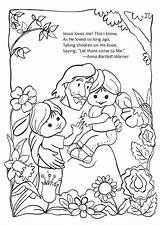 Jesus Loves Children Coloring Come Let Little Pages Sunday School Matthew Kids Know Color Bible Great Spend Commission Preschool Activities sketch template