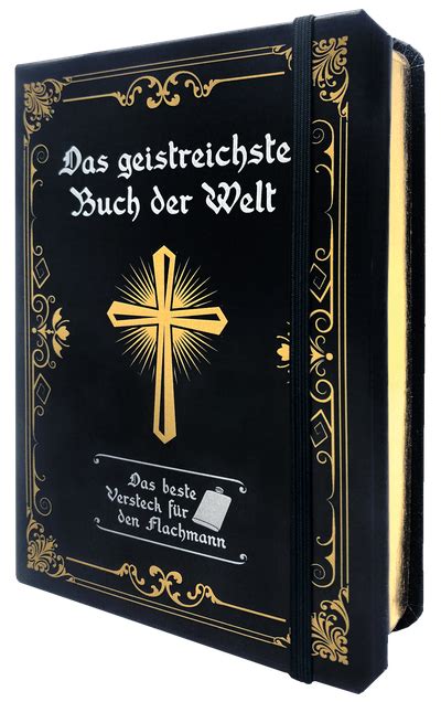 das geistreichste buch der welt das beste versteck für den flachmann