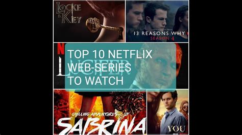 Top 10 Netflix Web Series You Must Watch In 2020 Pt 1 Ak Info Youtube