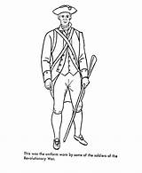 American Coloring Pages Early Soldier Soldiers Colonial Ww2 Jobs America Printables Usa Drawing Trades Kids Print Template Timeline Life History sketch template