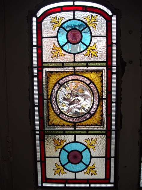 hand painted stained glass   designs july  coriander