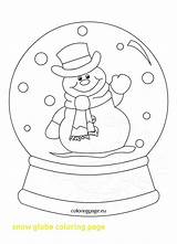 Globe Snow Coloring Pages Snowglobe Christmas Heat Clipart Miami Printable Winter Color Logo Getcolorings Print sketch template