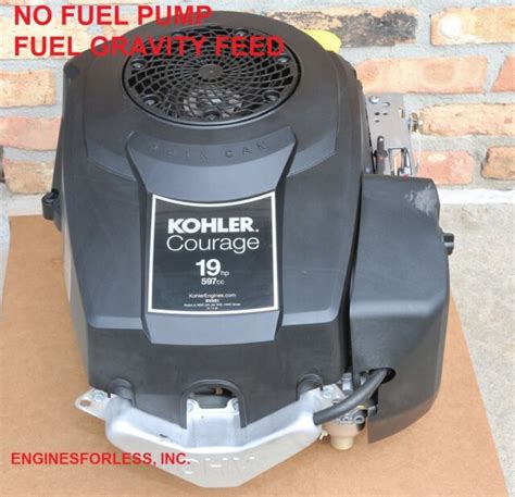 hp kohler courage sv   fuel pump cc lawn mower engine motor ebay